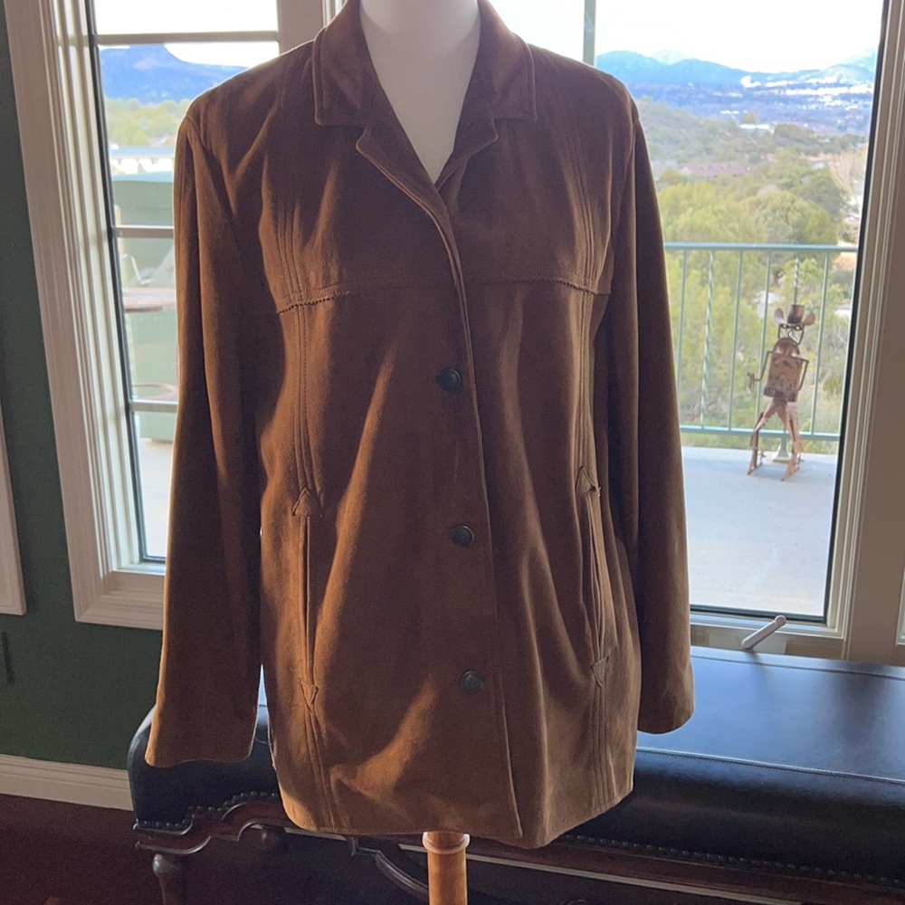 Timberland Lamb Leather Jacket Medium